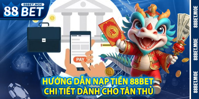 Hướng Dẫn Nạp Tiền 88BET Chi Tiết Dành Cho Tân Thủ